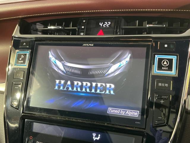 ハリアー プレミアム サンルーフ モデリスタエアロ ALPINE11型ナビ バックカメラ 衝突被害軽減 禁煙車 電動リアゲート シートヒーター エンジンスターター LEDヘッド ETC クルコン(5枚目)