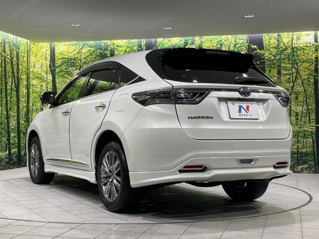 ハリアー プレミアム サンルーフ モデリスタエアロ ALPINE11型ナビ バックカメラ 衝突被害軽減 禁煙車 電動リアゲート シートヒーター エンジンスターター LEDヘッド ETC クルコン(26枚目)