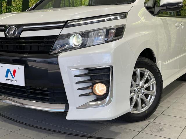 ヴォクシー ZS 電動スライドドア 禁煙車 スマートキー LEDヘッド ETC オートライト デュアルエアコン CD(12枚目)