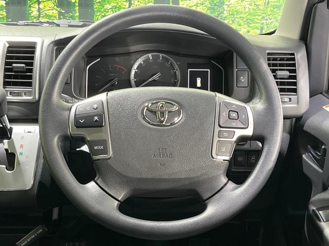 ハイエースバン ロングスーパーＧＬ　４ＷＤ　ディーゼル（軽油）　両側電動　１０型フローティングナビ　全周囲カメラ　衝突被害軽減　禁煙車　ドラレコ　ビルトインＥＴＣ　スマートキー　純正１５インチＡＷ　オートハイビーム　車線逸脱警報（11枚目）