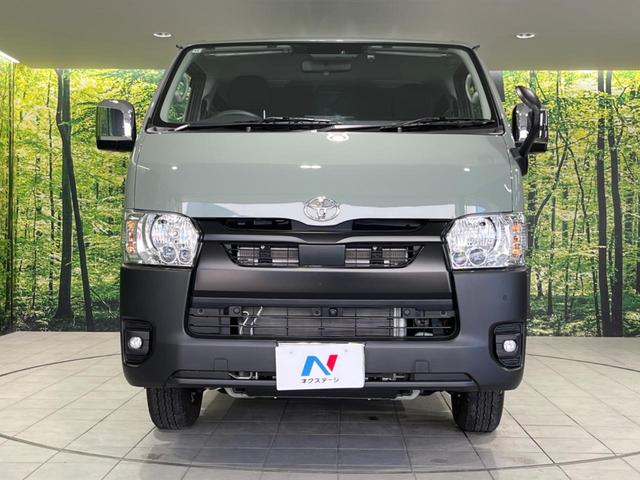 ハイエースバン ロングスーパーＧＬ　４ＷＤ　ディーゼル（軽油）　両側電動　１０型フローティングナビ　全周囲カメラ　衝突被害軽減　禁煙車　ドラレコ　ビルトインＥＴＣ　スマートキー　純正１５インチＡＷ　オートハイビーム　車線逸脱警報（14枚目）