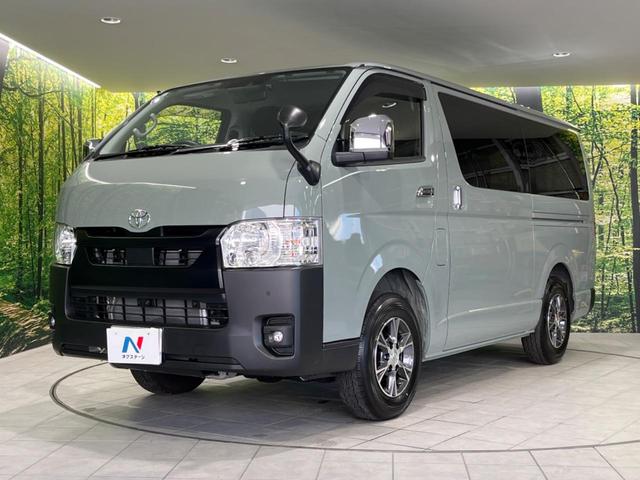 ハイエースバン ロングスーパーＧＬ　４ＷＤ　ディーゼル（軽油）　両側電動　１０型フローティングナビ　全周囲カメラ　衝突被害軽減　禁煙車　ドラレコ　ビルトインＥＴＣ　スマートキー　純正１５インチＡＷ　オートハイビーム　車線逸脱警報（27枚目）