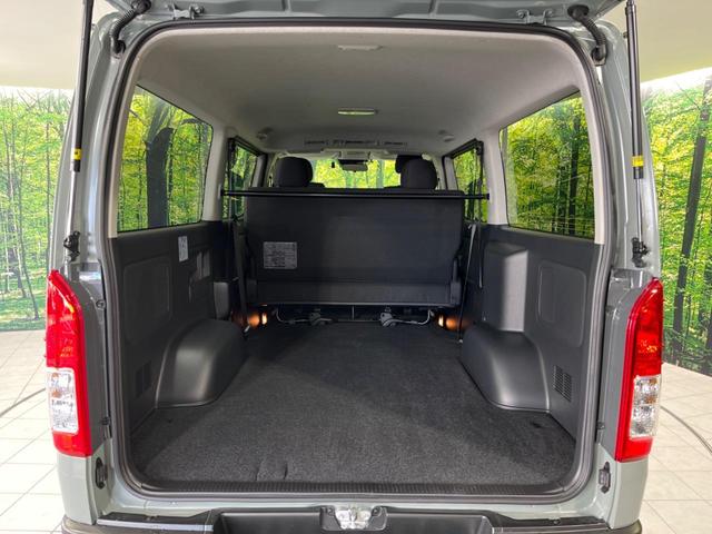 ハイエースバン ロングスーパーＧＬ　４ＷＤ　ディーゼル（軽油）　両側電動　１０型フローティングナビ　全周囲カメラ　衝突被害軽減　禁煙車　ドラレコ　ビルトインＥＴＣ　スマートキー　純正１５インチＡＷ　オートハイビーム　車線逸脱警報（41枚目）