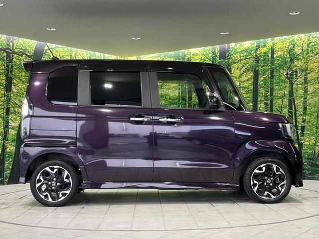 Ｎ－ＢＯＸカスタム Ｇ・ＥＸターボホンダセンシング　４ＷＤ　寒冷地仕様　両側電動　純正８型ナビ　バックカメラ　衝突被害軽減　禁煙車　ドラレコ　ビルトインＥＴＣ　ハーフレザーシート　コーナーセンサー　スマートキー　ＬＥＤヘッド　純正１５インチＡＷ（31枚目）