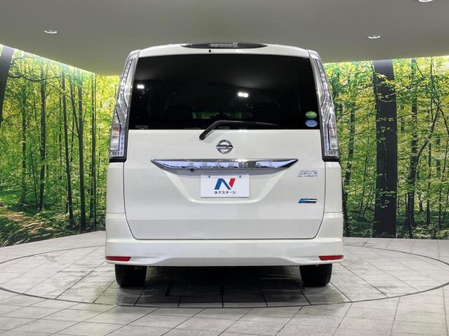 セレナ ハイウェイスター　Ｓ－ハイブリッド　後席モニター　両側電動　ＳＤナビ　バックカメラ　衝突軽減装置　Ｂｌｕｅｔｏｏｔｈ　ＬＥＤヘッド　クルコン　フォグライト　革巻きステアリング　オートライト　スマートキー　純正１６インチＡＷ（15枚目）