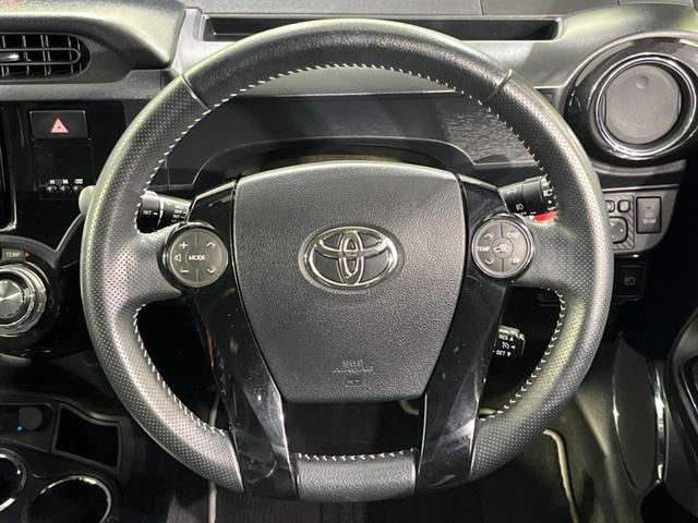 アクア Ｇ　Ｇ’ｓ　純正ナビ　バックカメラ　ＥＴＣ　Ｂｌｕｅｔｏｏｔｈ　フルセグ　衝突軽減　禁煙車　ＬＥＤヘッド・フォグライト　オートマチックハイビーム　クルコン　ＤＶＤ／ＣＤ再生　革巻ステアリング　スマートキー（11枚目）