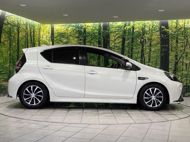 アクア Ｇ　Ｇ’ｓ　純正ナビ　バックカメラ　ＥＴＣ　Ｂｌｕｅｔｏｏｔｈ　フルセグ　衝突軽減　禁煙車　ＬＥＤヘッド・フォグライト　オートマチックハイビーム　クルコン　ＤＶＤ／ＣＤ再生　革巻ステアリング　スマートキー（28枚目）