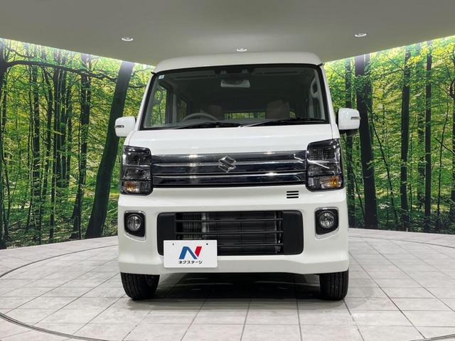 エブリイワゴン PZターボスペシャル 4WD 届出済未使用車 両側電動 衝突被害軽減 禁煙車 シートヒーター コーナーセンサー スマートキー LEDヘッド 純正14インチAW オートハイビーム オートライト オートエアコン(14枚目)