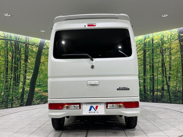 エブリイワゴン PZターボスペシャル 4WD 届出済未使用車 両側電動 衝突被害軽減 禁煙車 シートヒーター コーナーセンサー スマートキー LEDヘッド 純正14インチAW オートハイビーム オートライト オートエアコン(15枚目)