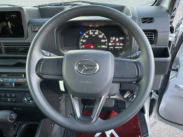 ハイゼットトラック 4WDオートマ ワンオーナー 純正ゴムフロアマット 荷台あおりプロテクター 荷台ゴムマット 荷台作業灯 クリアランスソナー リアデフロック アイドリングストップ オートマチックハイビーム スマートキー(34枚目)