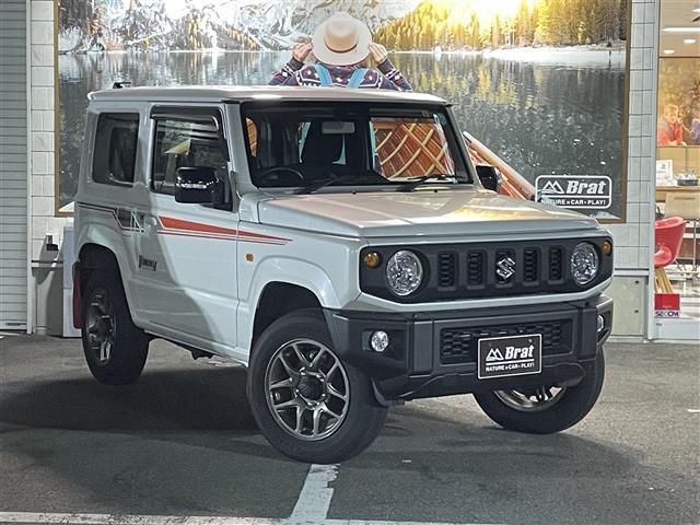 ジムニー XC 切替4WDオートマ ターボ 純正オプションサイドデカール 純正オプションスペアタイヤハーフカバーデカール 純正オプションマッドフラップ クラリオンオーディオ(CD/FM/USB) 純正アルミ クルコン(16枚目)