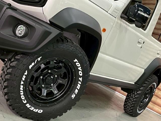 ジムニーノマド FC 16AW ナイトロパワーM7ファランクス ☆トーヨーオープンカントリーM/T 1.5インチリフトアップキット LEDヘッドライト レーンアシスト パーキングアシスト 本革ステアリング スマートキー(33枚目)