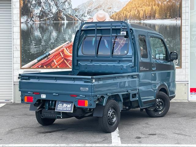 スーパーキャリイ Xリミテッド 切替4WD LEDヘッドライト フォグライト 純正ホイール コーナーセンサー アイドリングストップ オートハイビーム オートライト パワーウインドウ 電格ミラー 車線逸脱防止警報機能 衝突被害軽減(4枚目)
