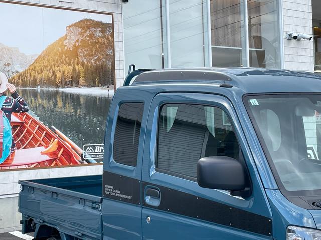 スーパーキャリイ Xリミテッド 切替4WD LEDヘッドライト フォグライト 純正ホイール コーナーセンサー アイドリングストップ オートハイビーム オートライト パワーウインドウ 電格ミラー 車線逸脱防止警報機能 衝突被害軽減(35枚目)