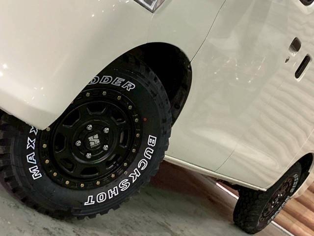 タウンエースバン GL 14AW エクストリームJ XJ07 マキシス バックショット リフトアップキット クラッツィオヴィンテージシートカバー Tマーク前後エンブレム フロントカメラ モニター LEDヘッドライト(29枚目)