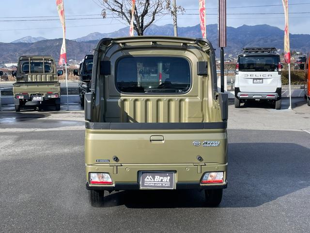 アトレー アトレーデッキバン　切替４ＷＤオートマ　ターボ　ＥＴＣ　両側パワスラ　追従機能付クルコン　アイドリングストップ　衝突被害軽減システム　クリアランスソナー　スマートキー　ＦＭオーディオ　オートマチックハイビーム　保証書（10枚目）