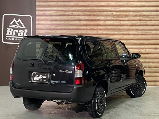 プロボックス Ｆ　１４ＡＷ　Ｈ１２ショットガン　ＴＯＹＯオープンカントリーＲ／Ｔ　Ｂｒａｔオリジナルリフトアップキット　ハードカーゴ　ＬＥＤバンパーガード　テールランプカバー　Ｂｒａｔオリジナルシートカバー（4枚目）