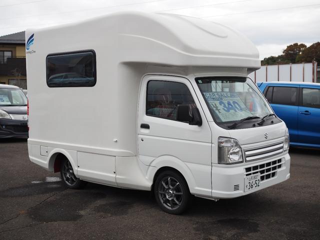 キャリイトラック KCエアコン・パワステ モーニングワンキャンパーワイド 4WD(2枚目)