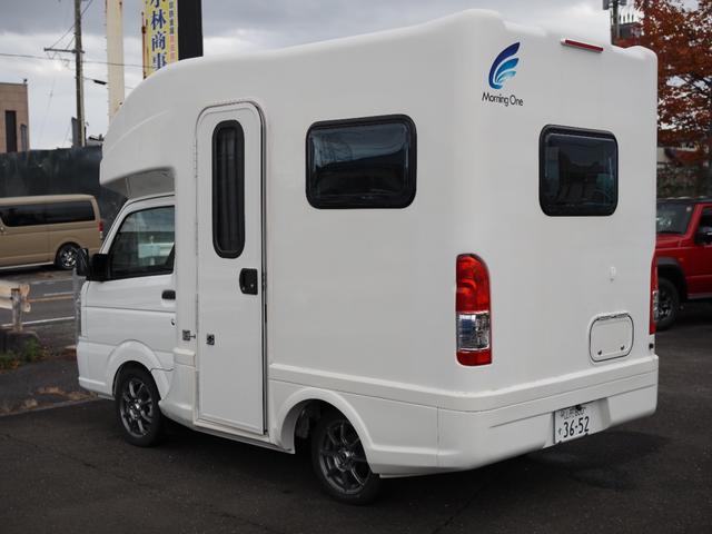 キャリイトラック KCエアコン・パワステ モーニングワンキャンパーワイド 4WD(5枚目)