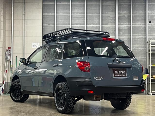 ＮＶ１５０ＡＤ ＶＥ　全塗装／アンヴィル　マッドブラック塗装　リフトアップ　ＷＥＤＳマッドヴァンス新品ＡＷ　マキシス新品タイヤ　ルーフラック　ＮＩＳＳＡＮボンネットエンブレム　クラッツィオ製シートカバー　ナビ　ＥＴＣ（36枚目）