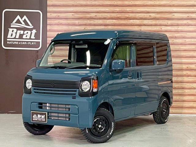 エブリイ ジョインターボ　１４ＡＷ　エクストリームＪ　ラギッド　マックストレックエクストリームＲ／Ｔ　タナベ　リフトアップキット　ＷＡＮＧＡＮ３５７　丸目キット　リア５面スモークフィルム　オーバーヘッドコンソール　リアセンサー（22枚目）