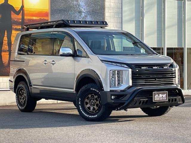 デリカＤ：５ Ｐ　ＪＡＯＳフロントグリル　ＪＡＯＳフェンダーガーニッシュ　リフトアップ　ブルバー　ナイトロパワー１６インチアルミ　ＴＯＹＯオープンカントリーＲ／Ｔ新品タイヤ　ナビ　全方位カメラ　両側電動スライドドア（25枚目）