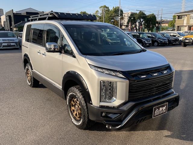 デリカＤ：５ Ｐ　ＪＡＯＳフロントグリル　ＪＡＯＳフェンダーガーニッシュ　リフトアップ　ブルバー　ナイトロパワー１６インチアルミ　ＴＯＹＯオープンカントリーＲ／Ｔ新品タイヤ　ナビ　全方位カメラ　両側電動スライドドア（31枚目）