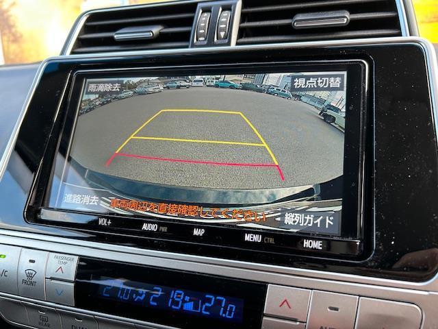 ランドクルーザープラド TX Lパッケージ 衝突軽減ブレーキ サンルーフ レザーシート シートベンチレーション ナビ フルセグTV バックカメラ ビルトインETC 前席パワーシート LEDヘッドライト プッシュスタート スマートキー(5枚目)