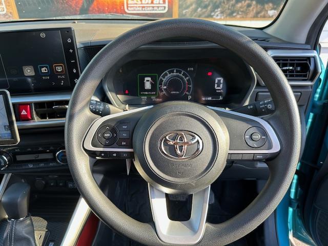 ライズ Ｇ　スマートアシスト　ディスプレイオーディオ　フルセグＴＶ　全方位カメラ　ビルトインＥＴＣ　前席シートヒーター　クリアランスソナー　ＬＥＤヘッドライト　オートライト　ウインカードアミラー　スマートキー（11枚目）