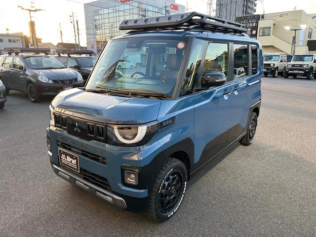 デリカミニ T プレミアム 1インチリフトアップ ナイトロパワー15インチアルミ TOYOオープンカントリーR/T BUSTERSルーフラック ディスプレイオーディオ 全方位カメラ 両側電動スライドドア デジタルルームミラー(29枚目)