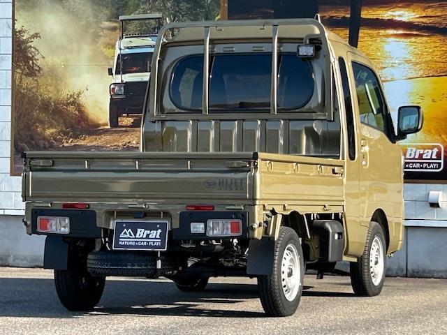 ハイゼットトラック ジャンボ　エクストラ　衝突軽減ブレーキ　ＬＥＤヘッドライト　オートライト　クリアランスソナー　アイドリングストップ　横滑り防止装置　プッシュスタート　スマートキー（3枚目）