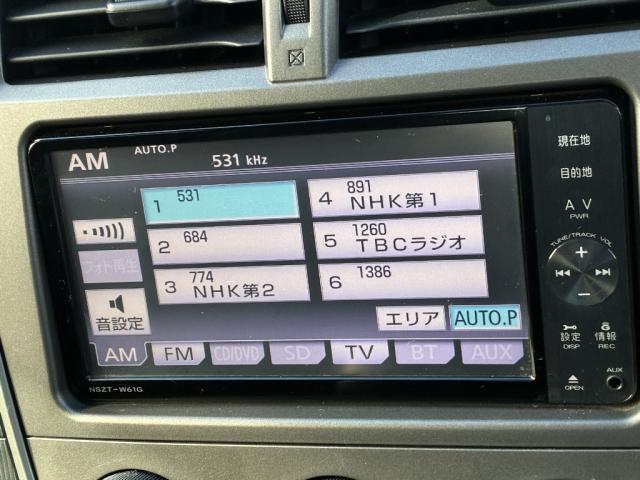 ラクティス X キーレスキー 純正ナビ TV Bluetooth バックカメラ ETC 4WD デアイサー(5枚目)