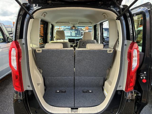N-BOX G・EXホンダセンシング 4WD ETC スマートキー 片側電動スライドドア レーンアシスト LED フルフラット チップアップシート シートヒーター バックカメラ(14枚目)