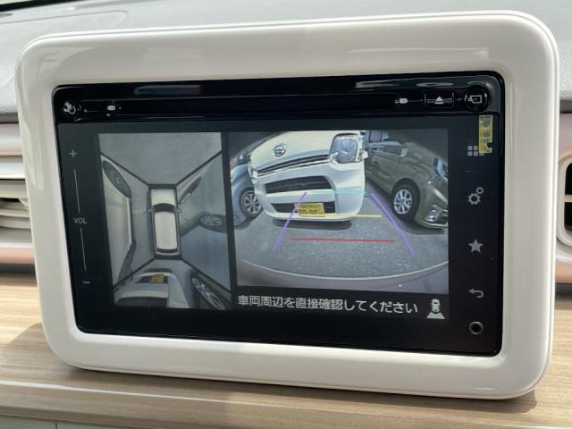 アルトラパン X 4WD アルミホイール スマートキー 衝突被害軽減システム HID ベンチシート フルフラット シートヒーター SDナビ フルセグ(6枚目)