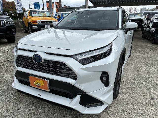 RAV4 ハイブリッドG 4WD 横滑り防止装置 ETC アルミホイール スマートキー 電動リアゲート シートヒーター ナビ 全周囲カメラ TV(2枚目)