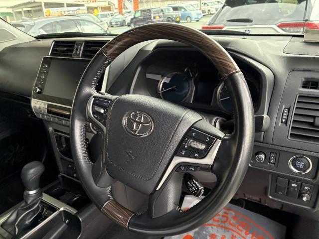 ランドクルーザープラド TX 4WD アルミホイール スマートキー 衝突被害軽減システム オートクルーズコントロール LED ヘッドライトウォッシャー(17枚目)