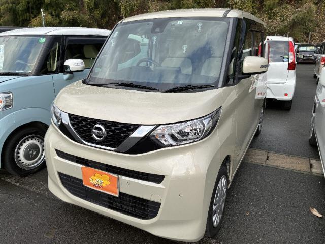 ルークス X 4WD スマートキー アイドリングストップ 片側電動スライドドア クリアランスソナー ベンチシート シートヒーター ナビ TV 全周囲カメラ(2枚目)