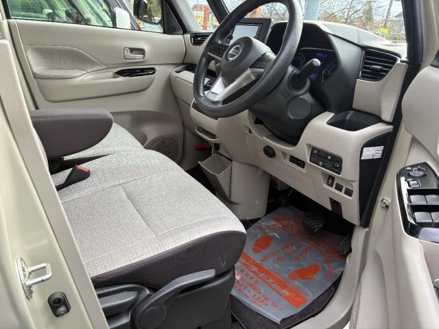 ルークス X 4WD スマートキー アイドリングストップ 片側電動スライドドア クリアランスソナー ベンチシート シートヒーター ナビ TV 全周囲カメラ(10枚目)