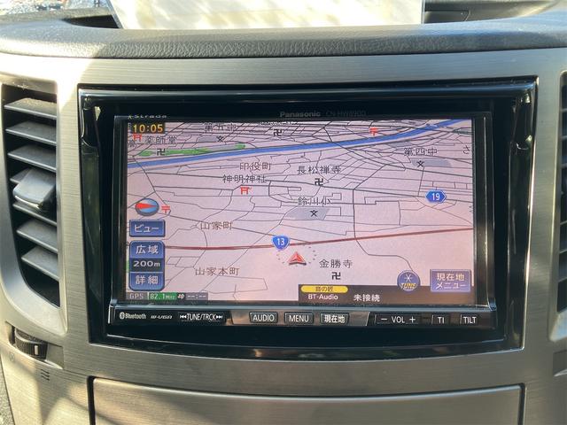 レガシィツーリングワゴン ２．５ＧＴ　４ＷＤ　ＥＴＣ　ナビ　ＴＶ　オートクルーズコントロール　アルミホイール　スマートキー　電動格納ミラー　ＡＴ　盗難防止システム　衝突安全ボディ　ＡＢＳ　ＥＳＣ　ＣＤ　Ｂｌｕｅｔｏｏｔｈ　エアコン（3枚目）