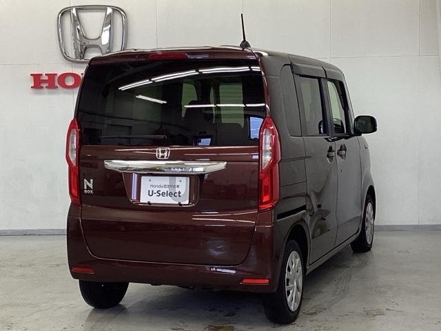 Ｎ－ＢＯＸ Ｌ　光触媒抗菌消臭施工済　障害物センサー　ナビ　シートヒーター　ＣＭＢＳ　Ｂカメラ　ＬＥＤヘッドライト　パーキングセンサー　クルコン　ベンチシート　オートエアコン　盗難防止システム　４ＷＤ　地デジＴＶ（3枚目）