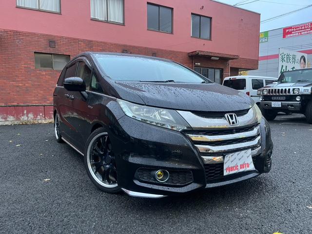 オデッセイハイブリッド ハイブリッドアブソルート・ホンダセンシングＥＸパック　本革シート　３６０°カメラ　駐車アシスト　両側自動スライドドア　車線逸脱防止　盗難防止　キーレス　サイドエアバッグ　エコモード　ＤＶＤ再生可　ＶＳＡ　Ｂｌｕｅｔｏｏｔｈオーディオ　スマキー　３列シート（3枚目）