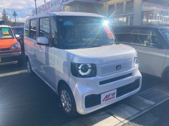 Ｎ－ＢＯＸ ベースグレード　４ＷＤ　届出済未使用車　衝突被害軽減ブレーキ　両側電動スライドドア　クリアランスソナー　レーンアシスト　バックカメラ　シートヒーター　オートライト　ＬＥＤライト　プッシュスタート（4枚目）