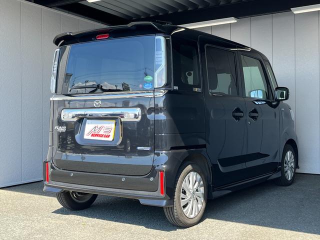 フレアワゴンカスタムスタイル ハイブリッドＸＧ　４ＷＤ　左側電動スライドドア　ＳＤナビ　ＥＴＣ　ＬＥＤライト　オートライト　シートヒーター　クリアランスソナー　レーンアシスト　ステリモ　ＵＳＢ　Ｂｌｕｅｔｏｏｔｈ接続　フォグランプ（46枚目）