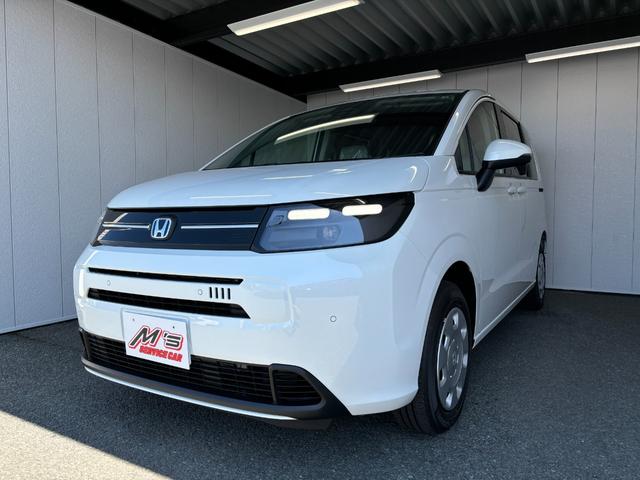 フリード ｅ：ＨＥＶエアー　登録済未使用車　４ＷＤ　純正ディスプレイオーディオ　バックモニター　両側電動スライドドア　オートライト　ＬＥＤライト　フロントデアイサー　ＵＳＢ　ＨＤＭＩ　クリアランスソナー　シートヒーター（41枚目）