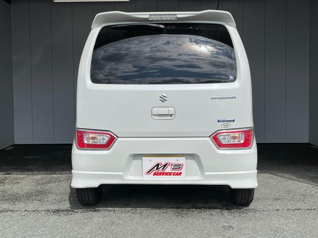 ワゴンＲ ハイブリッドＦＺ　４ＷＤ　ローダウン　ＣＤデッキ　衝突被害軽減ブレーキ　シートヒーター　レーンアシスト　エンスタ　ＨＵＤ　ステリモ　オートライト　ＡＵＸ　ＵＳＢ接続　ＬＥＤライト（41枚目）
