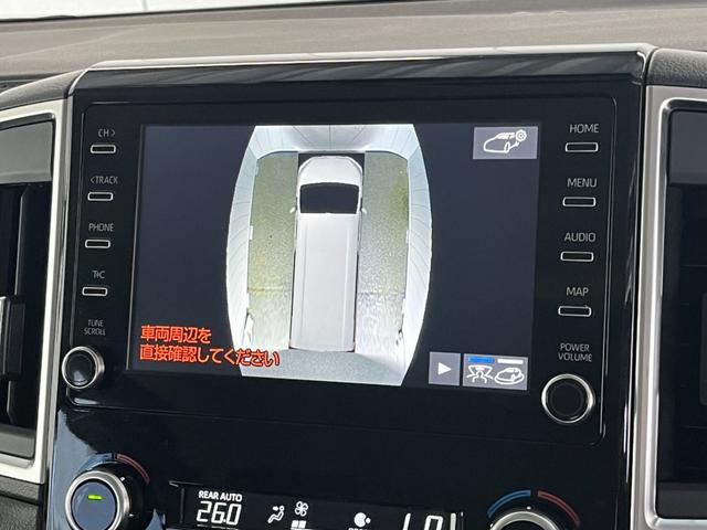 グランエース Ｇ　８人乗り　ディーゼル　ターボ　前方ドラレコ　ディスプレイオーディオ　クリアランスソナー　レーンアシスト　ＢＳＭ　Ｗエアコン　シートヒーター　全周囲カメラ　ＥＴＣ　ＢＴ（15枚目）