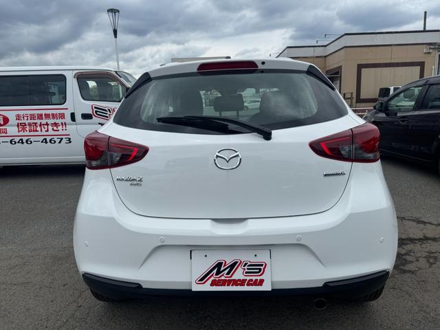 ＭＡＺＤＡ２ １５Ｃ　４ＷＤ　衝突被害軽減ブレーキ　アイドリングストップ　オートライト　ブラインドスポットモニター　ラジオ　レーンアシスト　クリアランスソナー　ＵＳＢ　ＡＵＸ接続　オートワイパー　プッシュスタート（37枚目）