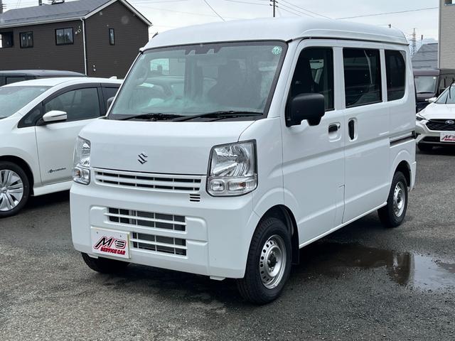 エブリイ ＰＡ　パートタイム４ＷＤ　両側スライドドア　レーンアシスト　クリアランスソナー　衝突被害軽減ブレーキ　横滑り防止装置　オートライト　ハロゲンランプ　ラジオ　マニュアルエアコン（28枚目）