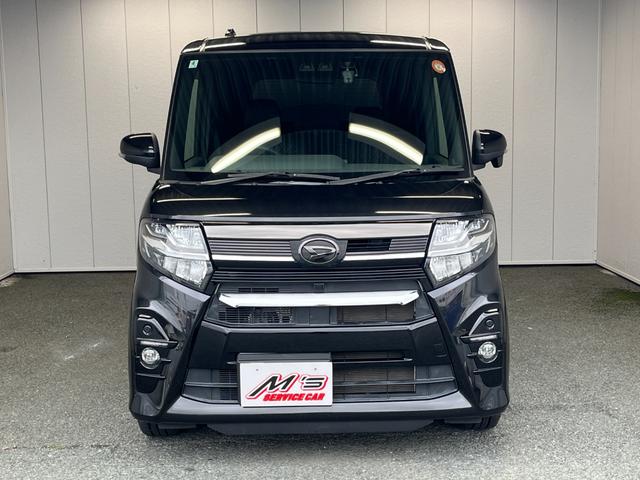 タント カスタムＲＳ　４ＷＤ　前方ドラレコ　メモリーナビ　フルセグＴＶ　バックカメラ　衝突被害軽減ブレーキ　シートヒーター　両側電動スライドドア　クリアランスソナー　オートライト　フォグランプ　ＵＳＢ　ＢＴ接続（3枚目）