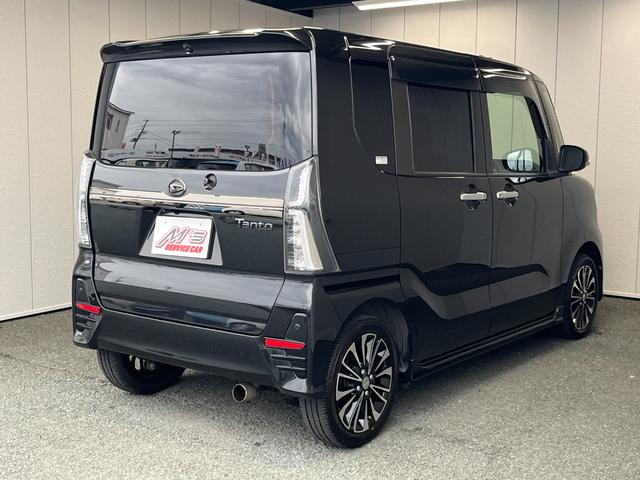 タント カスタムＲＳ　４ＷＤ　前方ドラレコ　メモリーナビ　フルセグＴＶ　バックカメラ　衝突被害軽減ブレーキ　シートヒーター　両側電動スライドドア　クリアランスソナー　オートライト　フォグランプ　ＵＳＢ　ＢＴ接続（5枚目）